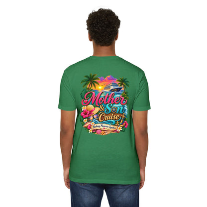 Mother & Son Cruise T-Shirt — Tropical Family Vacation Graphic Tee