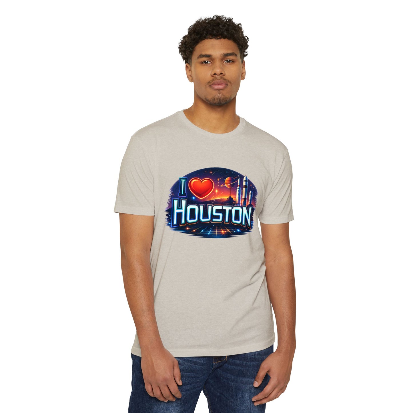 I Love Houston Graphic T-Shirt