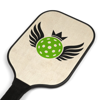 Pickleball Paddle Set — Winged Ball Design Kit (2 Paddles + 2 Balls)