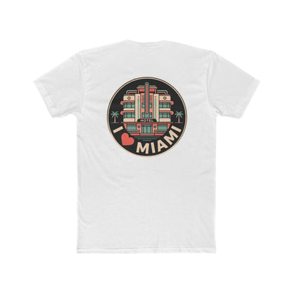 Miami Art Deco T‑Shirt — I  Miami Retro Travel Tee