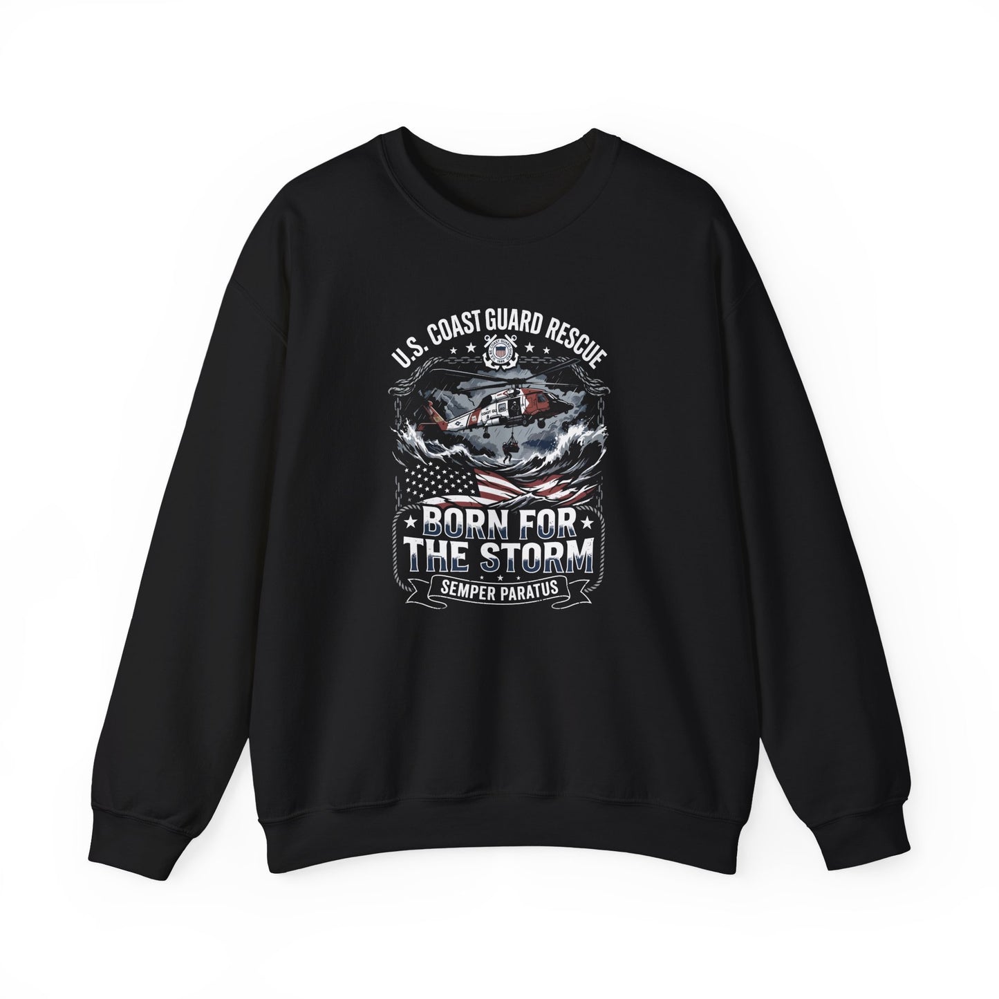 U.S Coast Guard Rescue Born for the Storm Sweatshirt