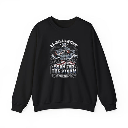 U.S Coast Guard Rescue Born for the Storm Sweatshirt