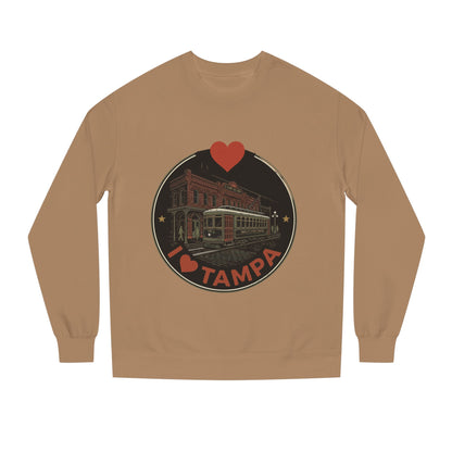 Tampa Sweatshirt — I  Tampa Vintage Streetcar Crewneck
