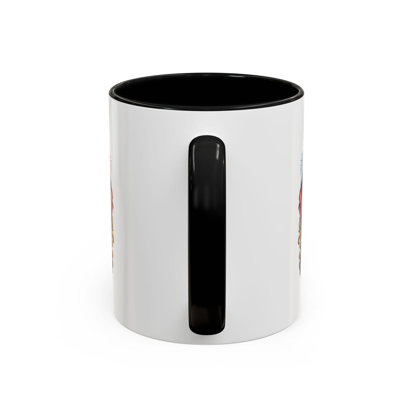 Patriotic Coffee Mug — United States 250th Anniversary Eagle & Fireworks (11/15oz)