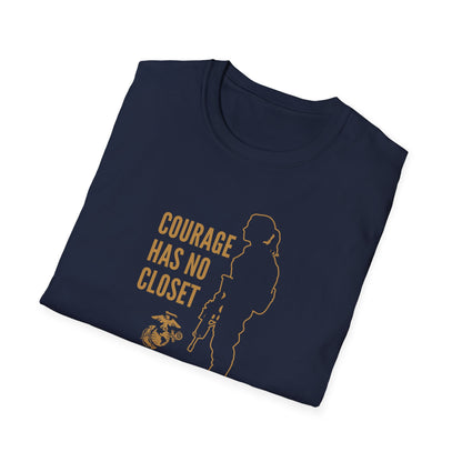 US Marines “Courage Has No Closet” T-Shirt
