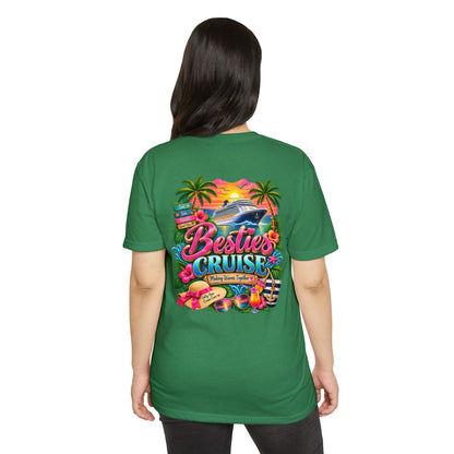 Besties Cruise T-Shirt — Tropical Friends Vacation Shirt
