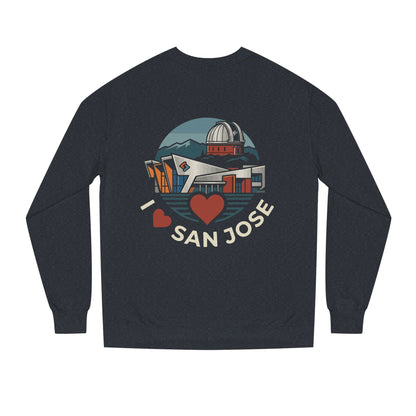 San Jose Heart Crewneck Sweatshirt