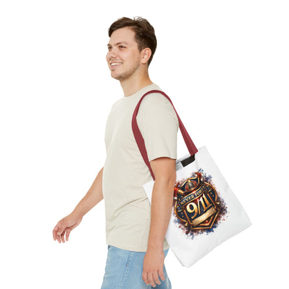 Never Forget 9/11 Memorial Tote Bag