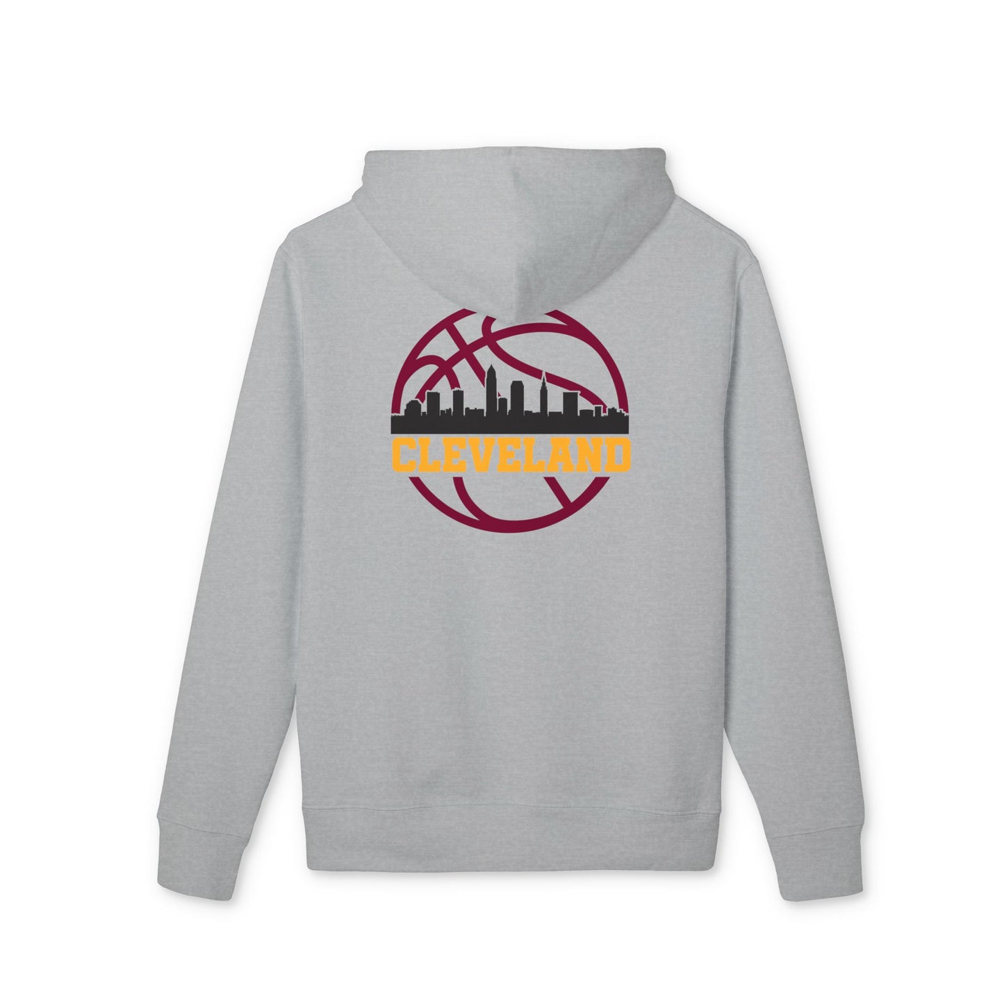 Cleveland Skyline Basketball Hoodie — City Pride Pullover