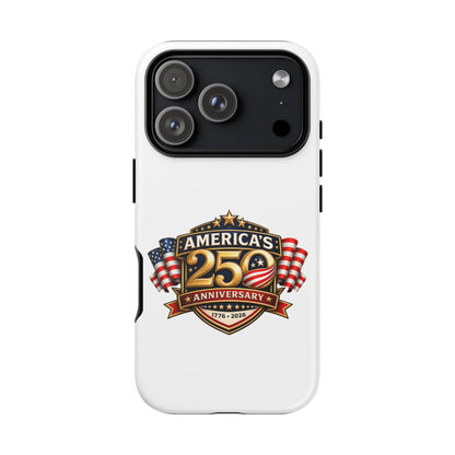 25th Anniversary Patriotic Phone Case — America’s Celebration Design