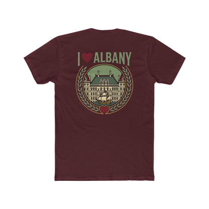 I  Albany T‑Shirt — Vintage Capitol Building City Pride Tee
