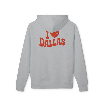 I Heart Dallas Hoodie — Retro Love City Pullover