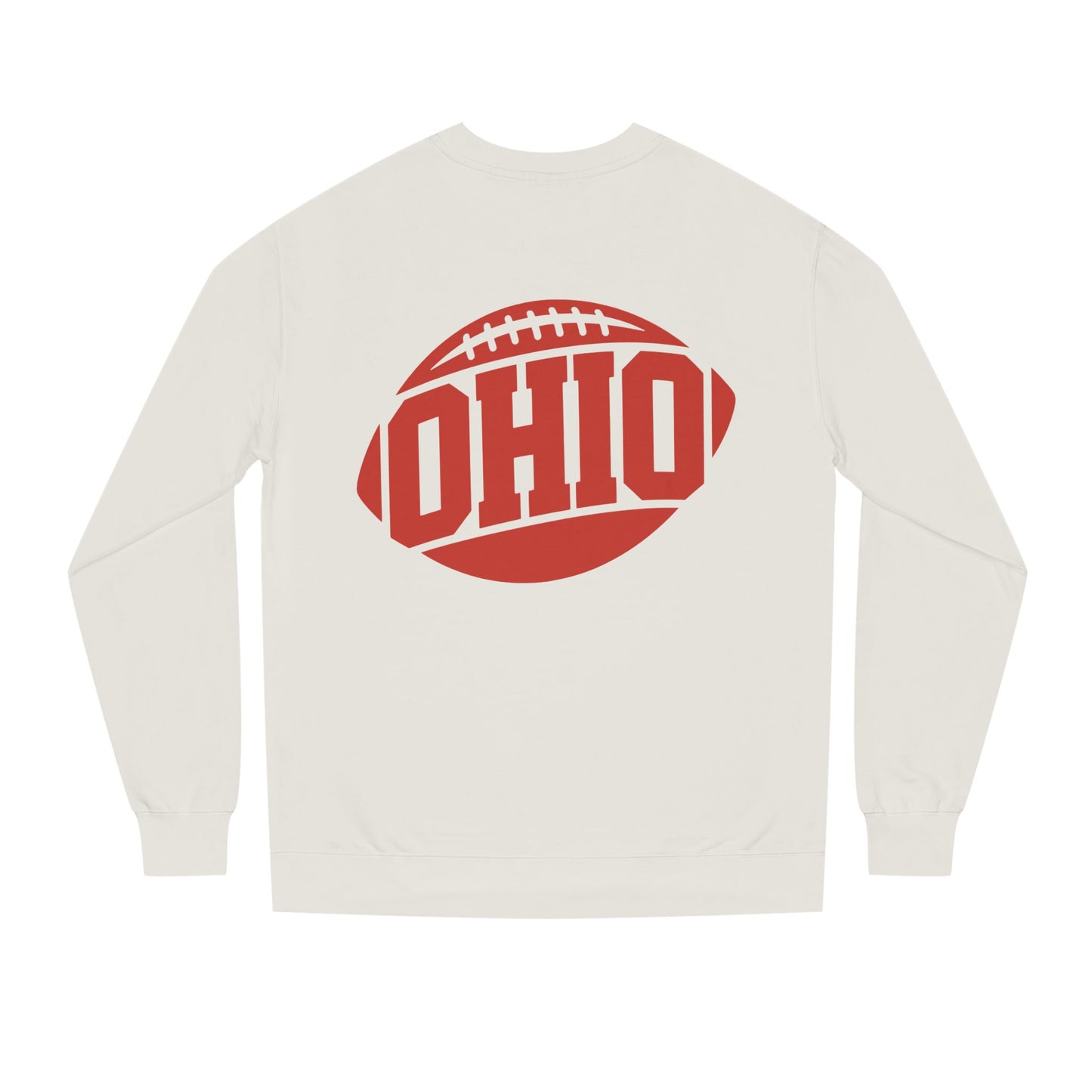 Ohio Football Crewneck Sweatshirt — Vintage Collegiate Game Day Pullover