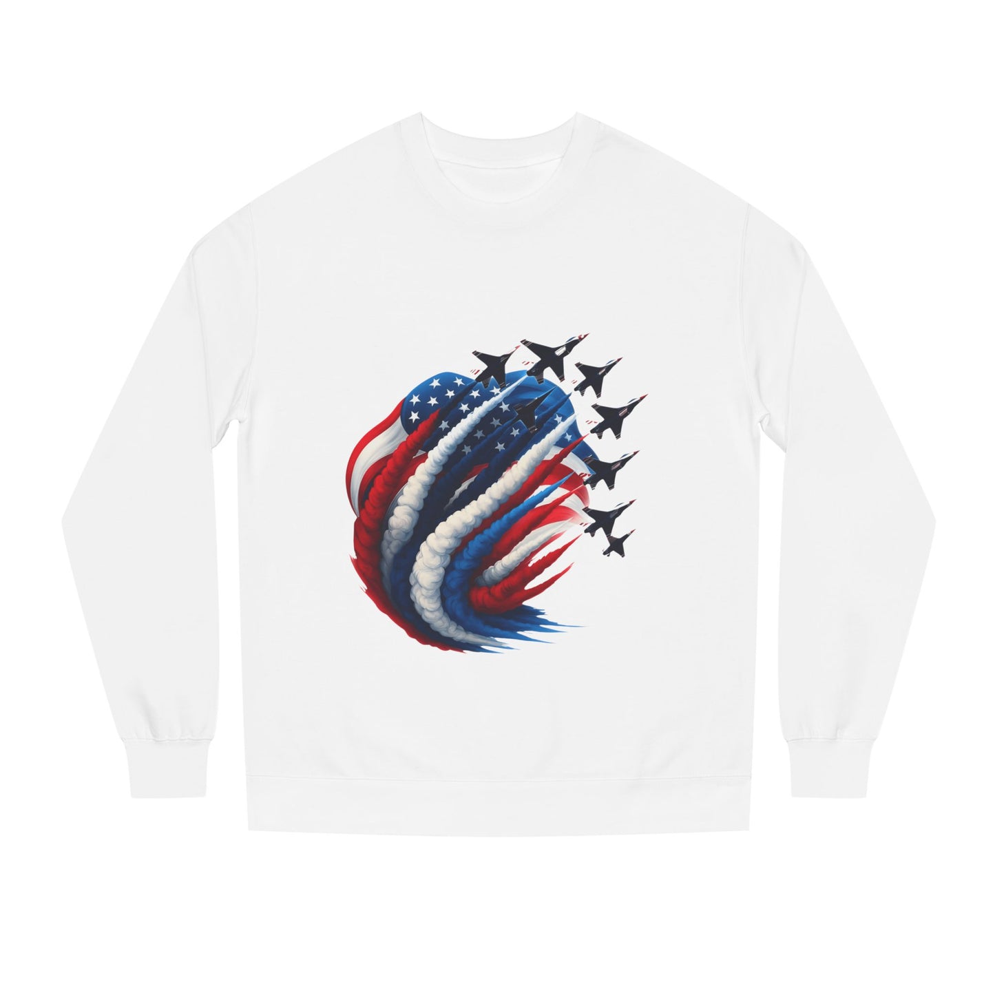 Patriotic Jet Squadron Sweatshirt