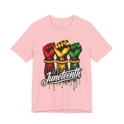 Juneteenth Fist T-Shirt — Black Liberation Pride Tee
