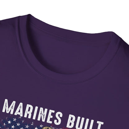 Marines Built American Made T‑Shirt