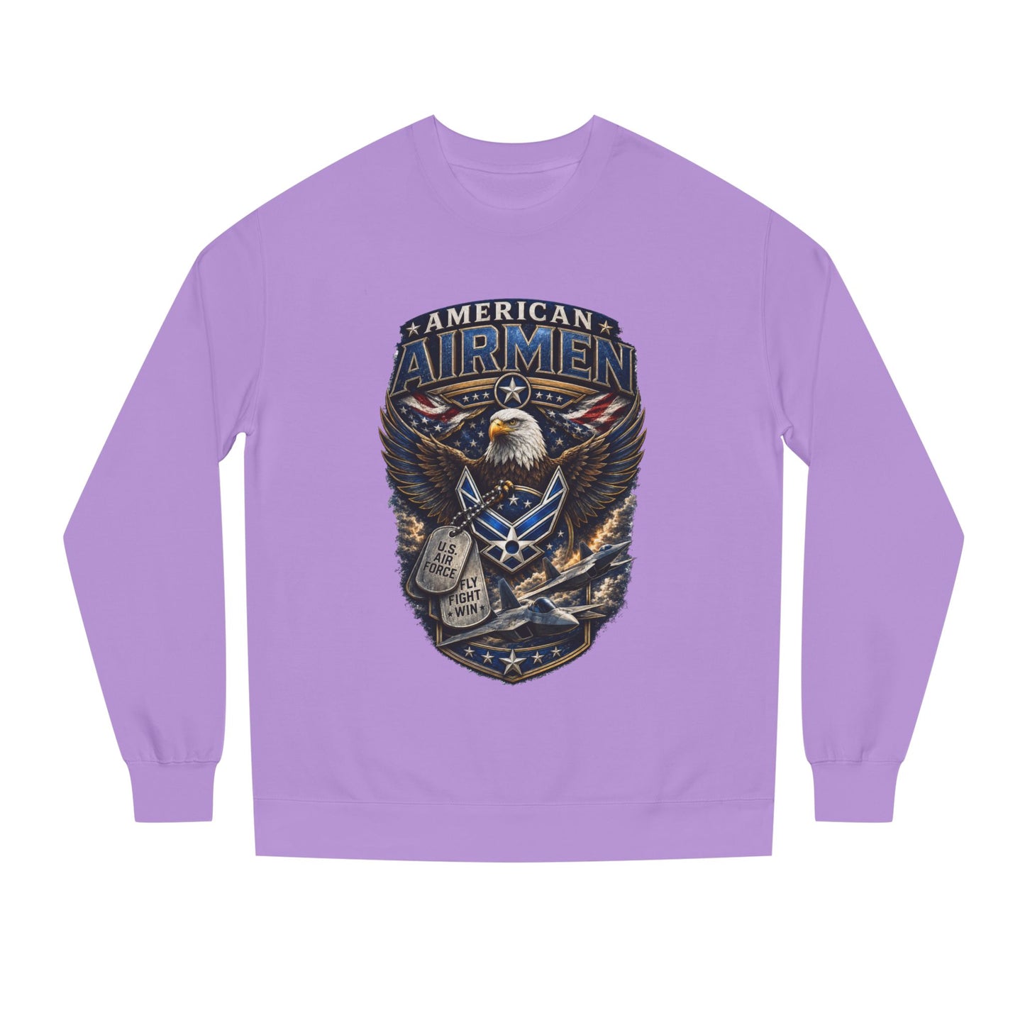 American Airmen Eagle Sweatshirt — Patriotic Air Force Crewneck