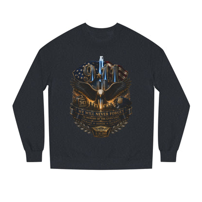 9/11 Memorial Sweatshirt — Never Forget Tribute Crewneck
