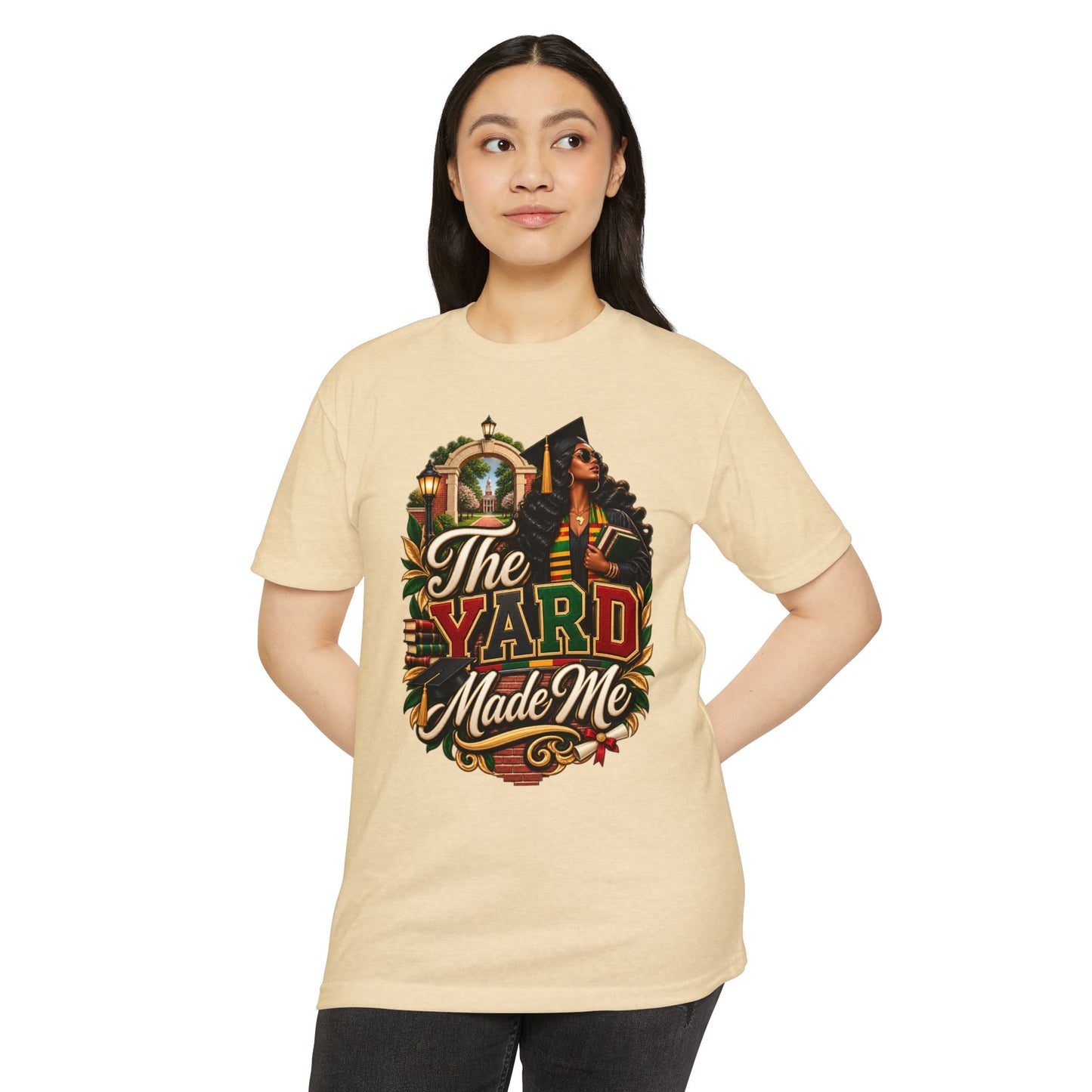 The Yard Made Me T-Shirt — Reggae Jamaican Pride Graphic Tee