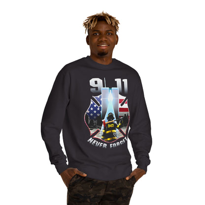9/11 Never Forget Firefighter Tribute Sweatshirt