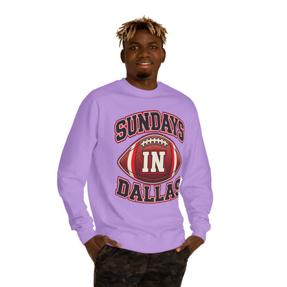 Sundays in Dallas Football Sweatshirt