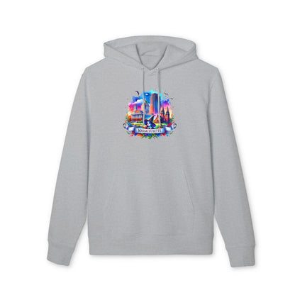 Massachusetts Skyline Hoodie – Colorful Boston Landmark Pullover