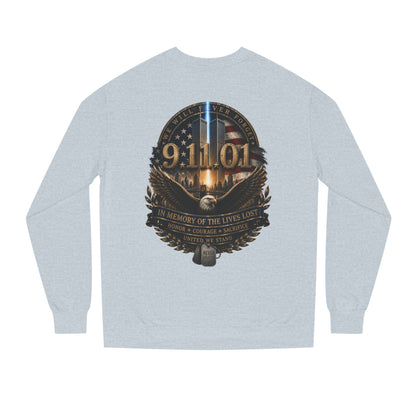 9/11 Memorial Sweatshirt – In Memory of the Lives Lost Tribute Crewneck