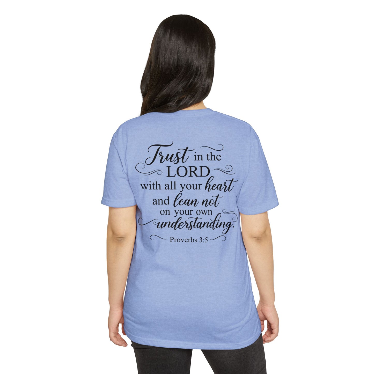 Proverbs 3:5 Faith T-Shirt — "Trust in the Lord" Inspirational Christian Tee