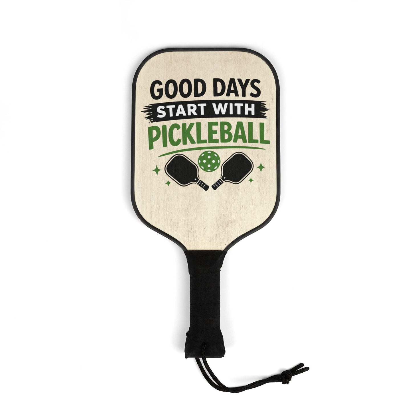 Pickleball Paddle Set — “Good Days Start With Pickleball” Kit
