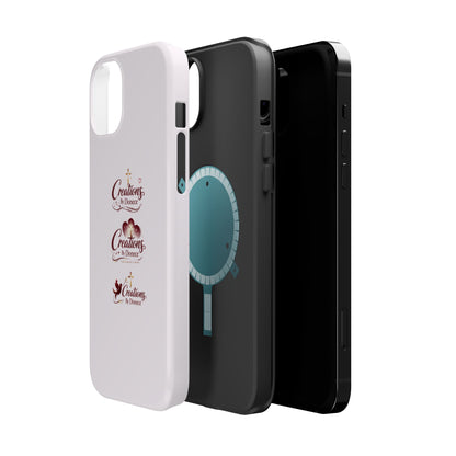 Magnetic Impact-Resistant Phone Case – Creations by Dionesa Logo