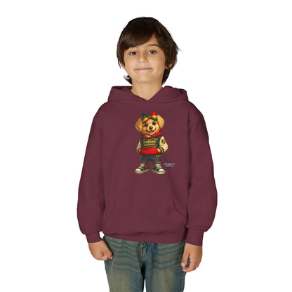 Youth Hoodie — 'Proud Heritage' Teddy Bear Streetwear Kids Pullover