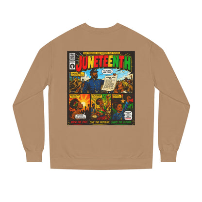 Juneteenth Comic Sweatshirt — Juneteenth Celebration Graphic Crewneck