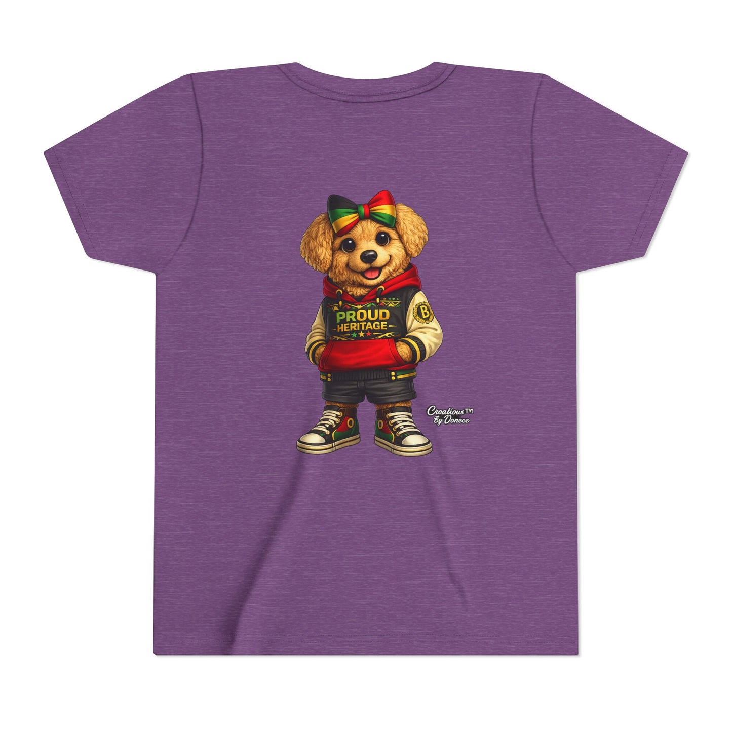 Kids Rasta Bear 'Proud Heritage' Tee