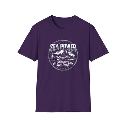 Sea Power: Defending Freedom Worldwide  T-Shirt