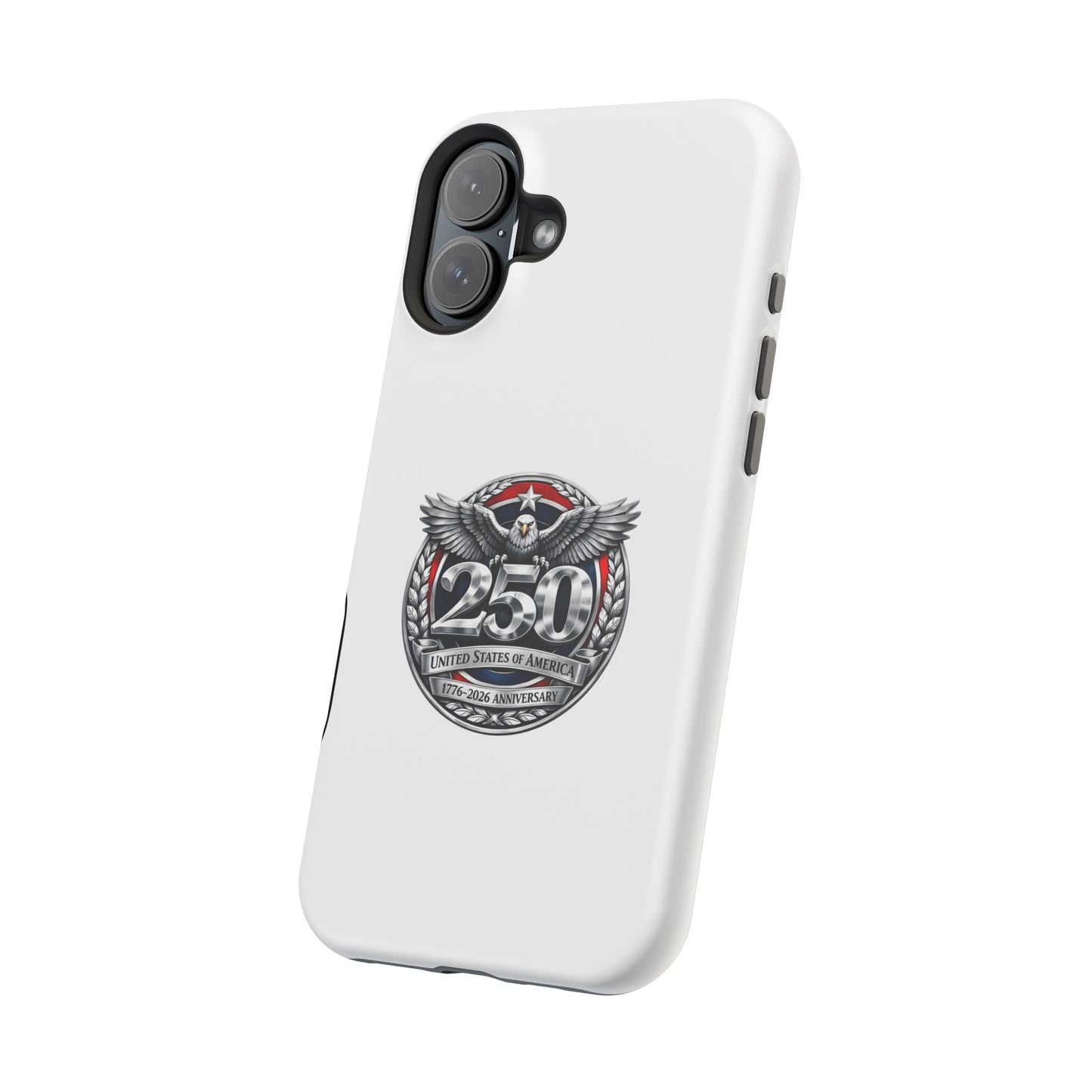 iPhone Magnetic Impact Case — 250th Anniversary Eagle Badge Design