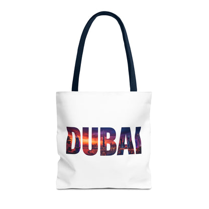 Dubai Sunset Tote Bag - City Skyline Travel Tote