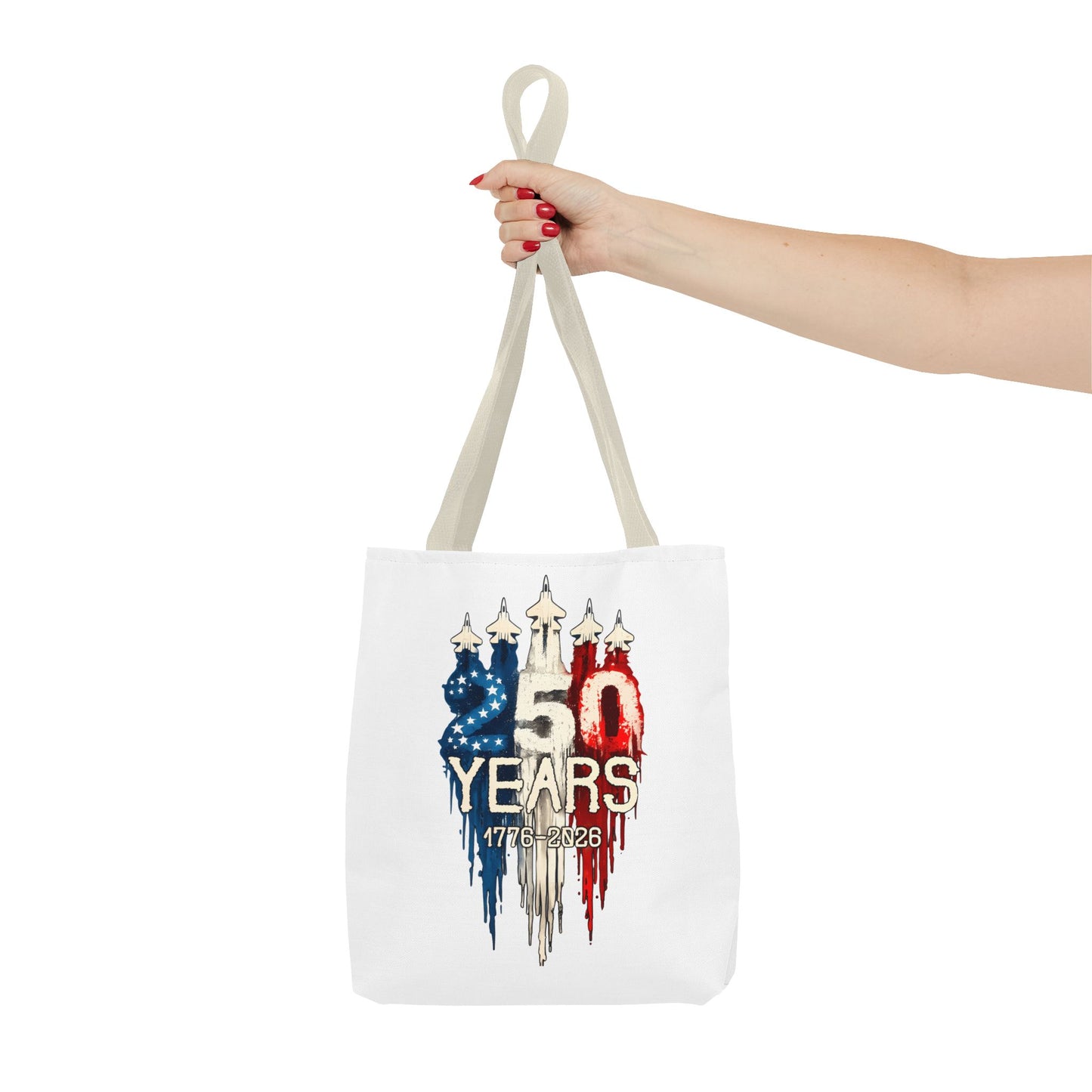 50 Years USA Anniversary Tote Bag — 1776–2026 Patriotic Celebration Tote