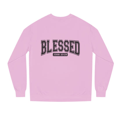 Blessed Crewneck Sweatshirt - John 20:29 Christian Pullover