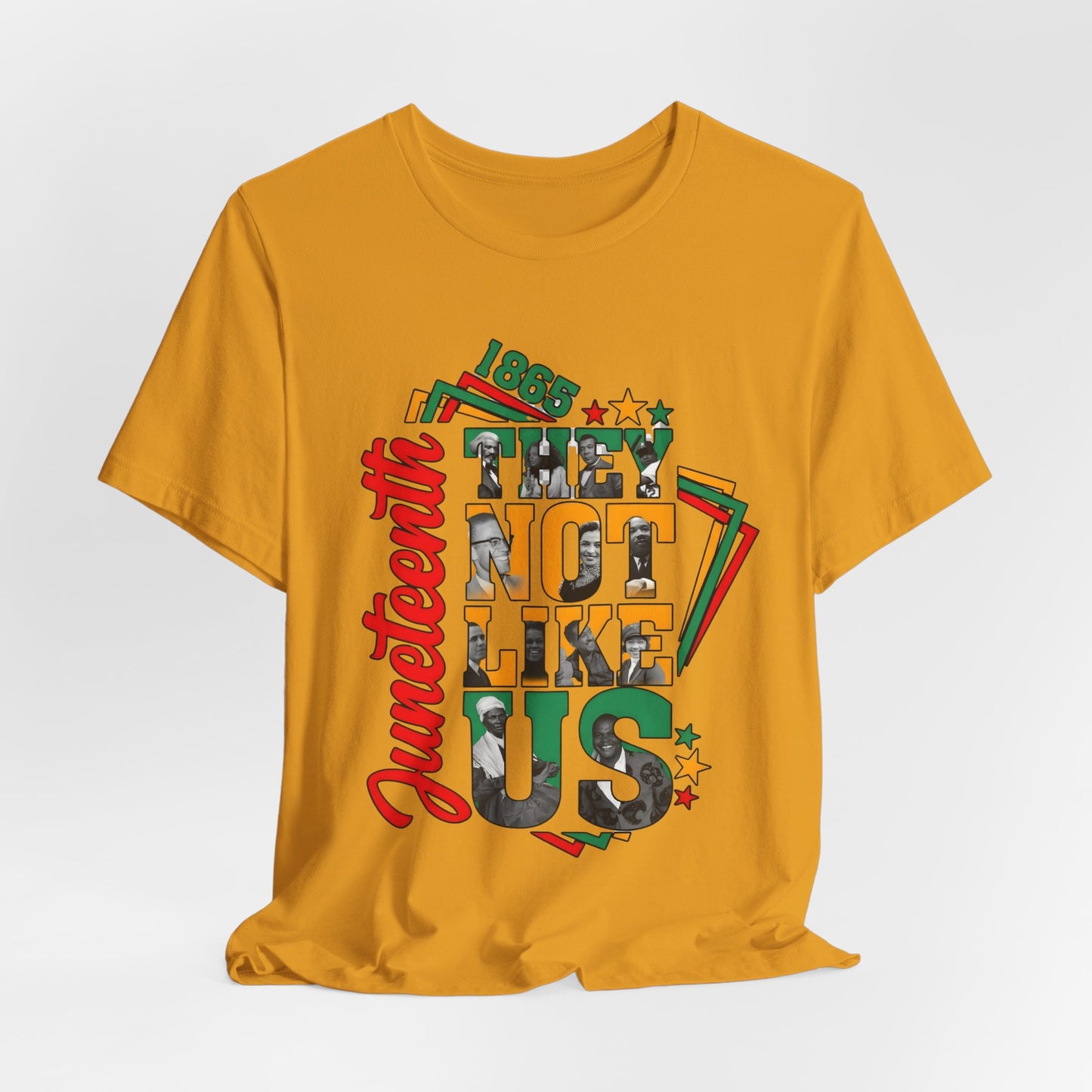 Juneteenth "They Not Like Us" Graphic Tee — Juneteenth Celebration T-Shirt