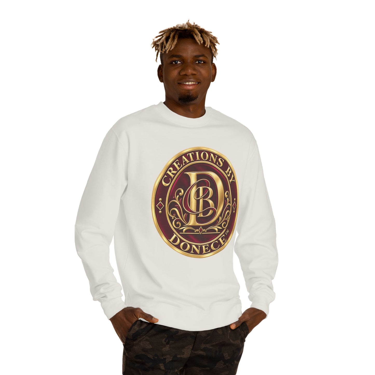 Creations By Donece Gold Emblem Sweatshirt
