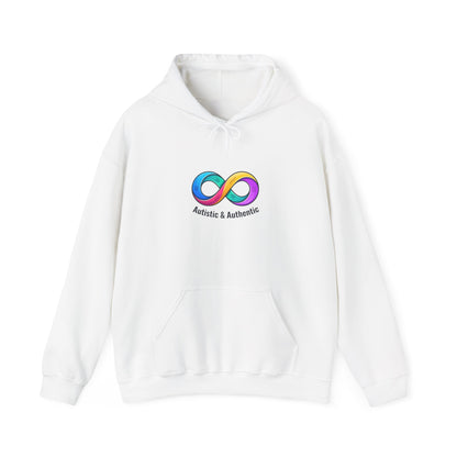 Autistic & Authentic Hoodie | neurodiversity, autistic pride