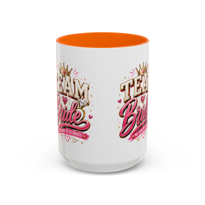 Team Bride Coffee Mug — 'Team Bride' Bachelorette Accent Mug (11/15oz)