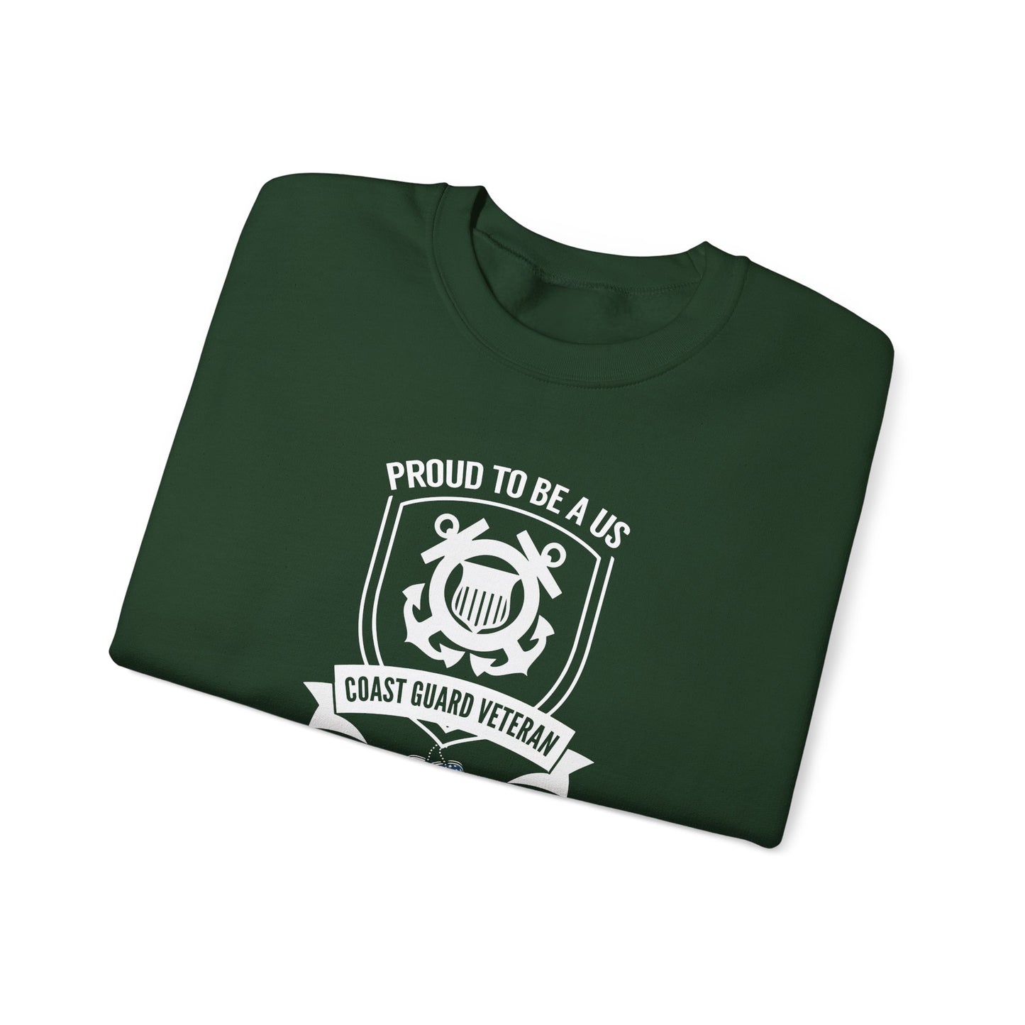 Proud to Be a US Coast Guard Veteran Sweatshirt