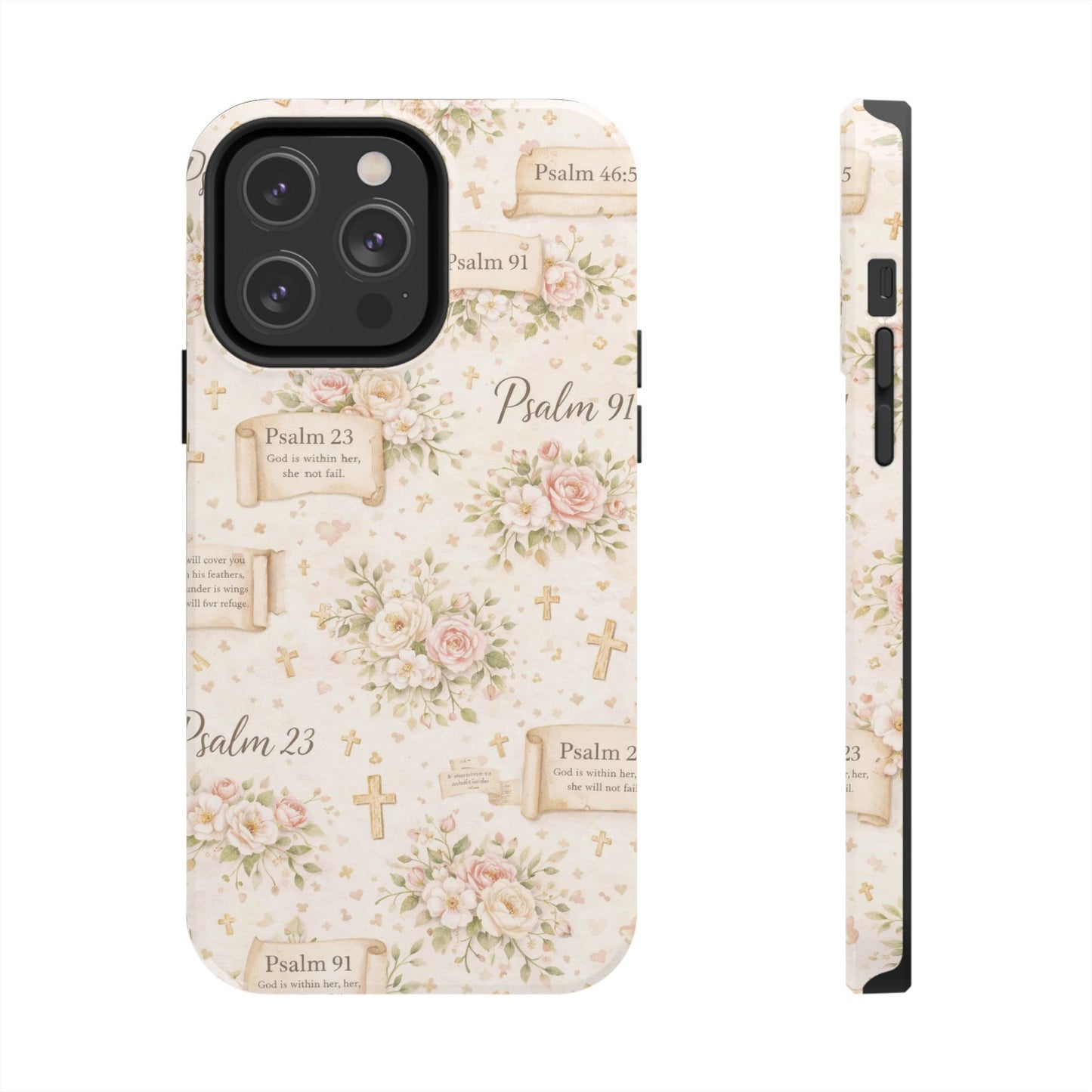 God Is Within Her Phone Case | Christian Floral iPhone Case