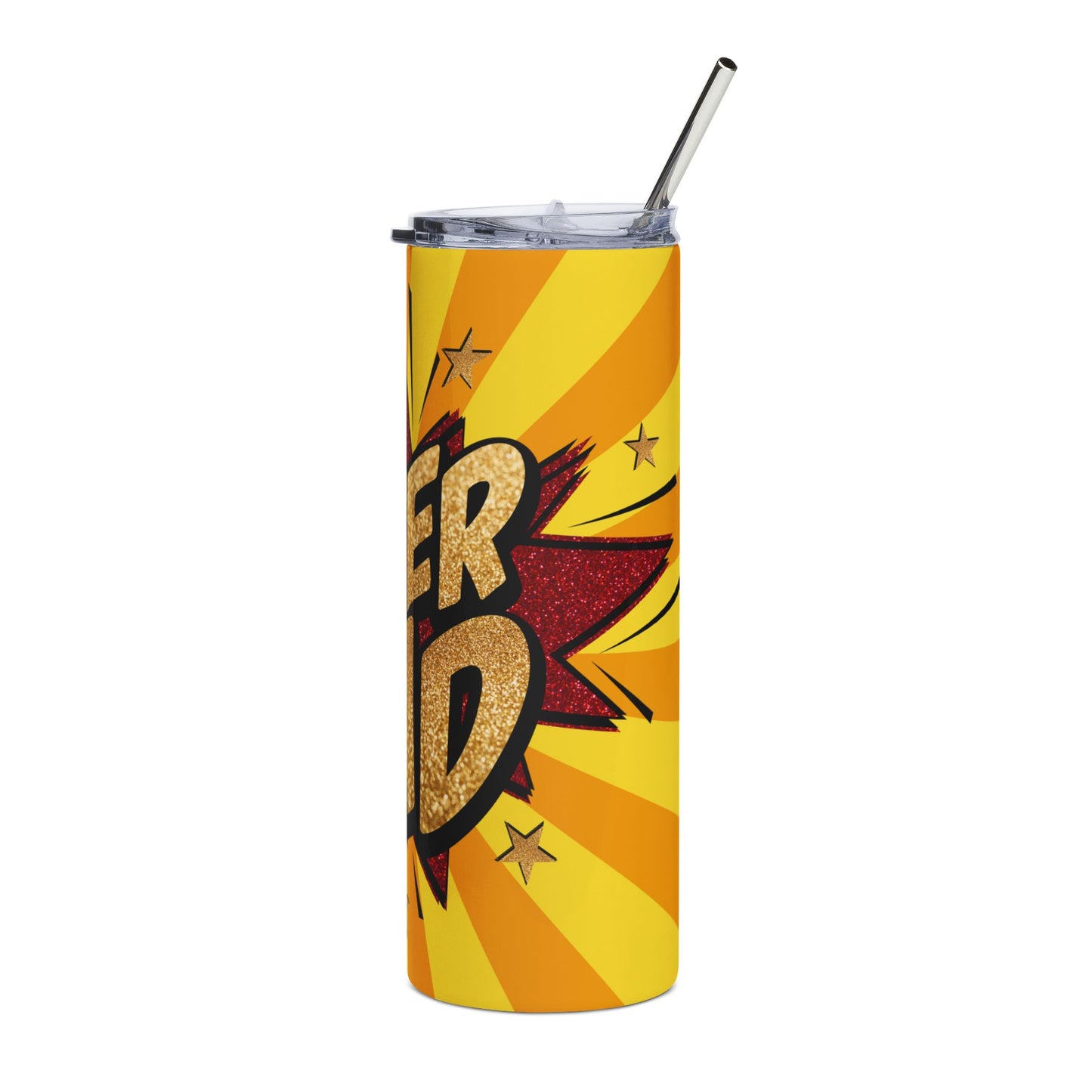 Tumbler — “Super Dad” 20oz Stainless Steel Travel Tumbler