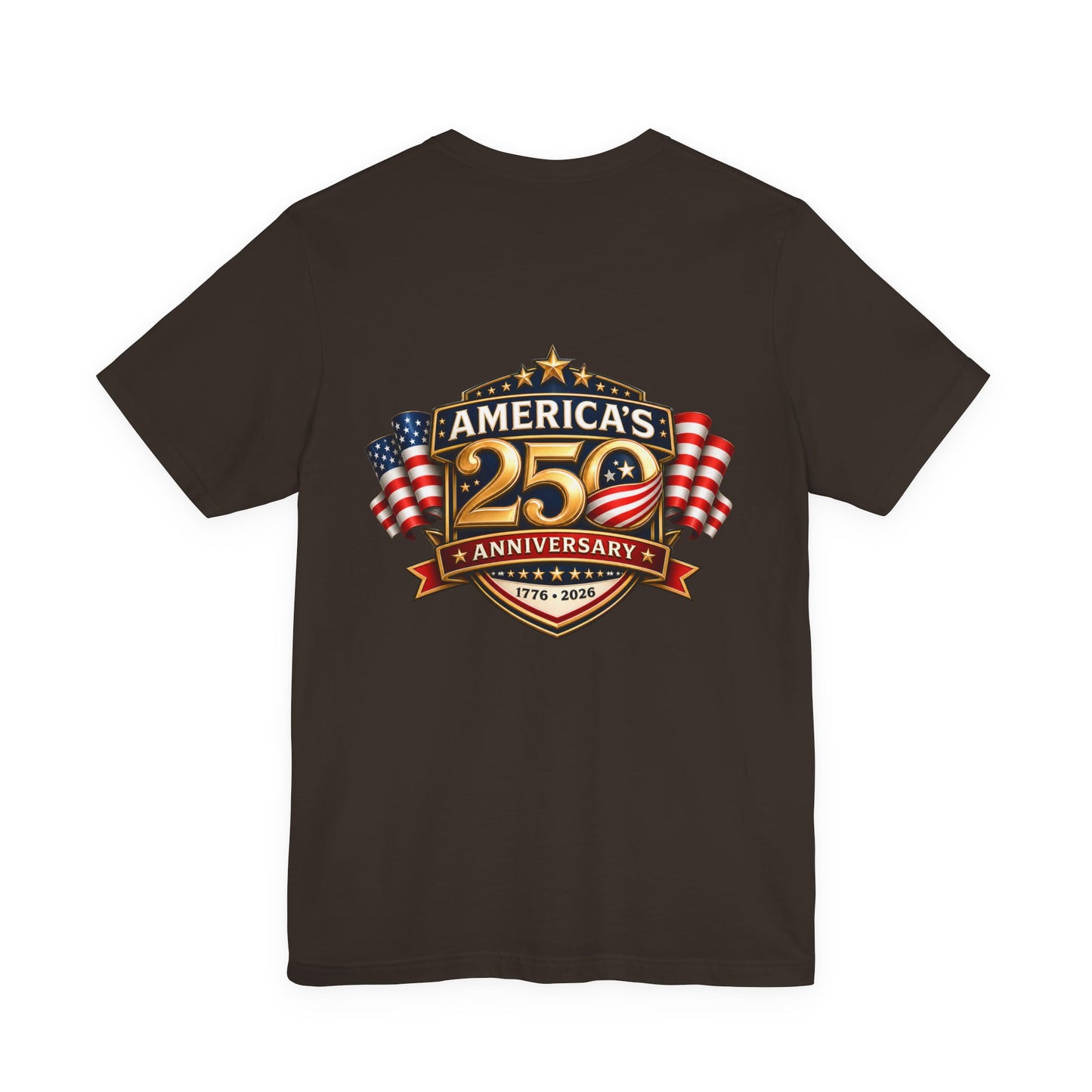 America's 250th Anniversary T-Shirt – 1776–2026 Patriotic USA Flag Tee