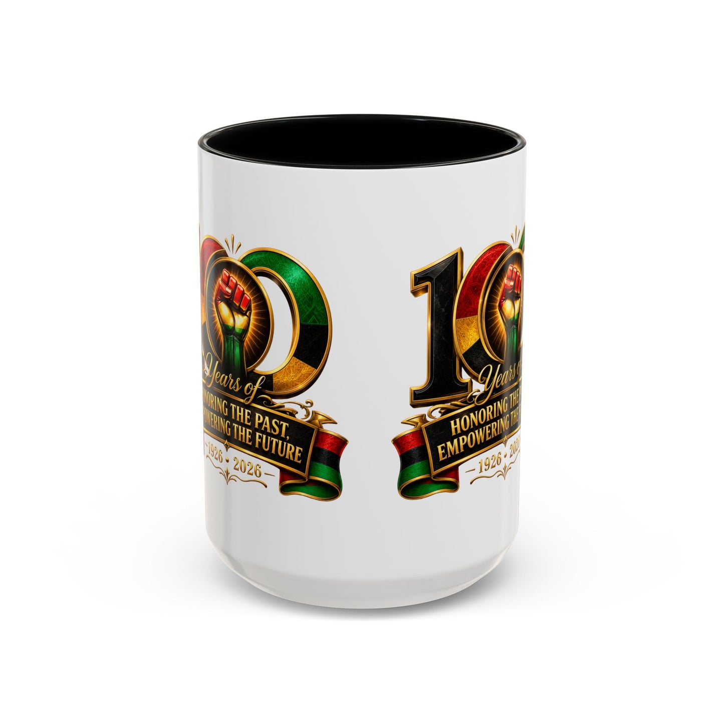 100 Years Commemorative Coffee Mug — "Honoring the Past, Empowering the Future"