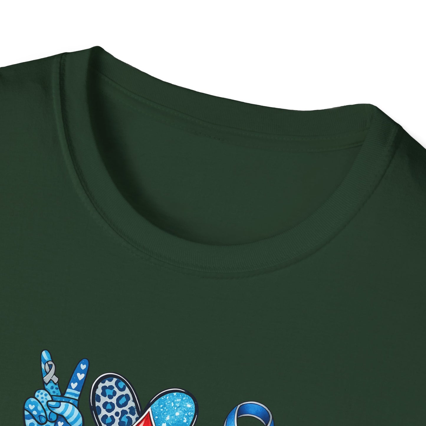 "Peace Love Cure" T-Shirt