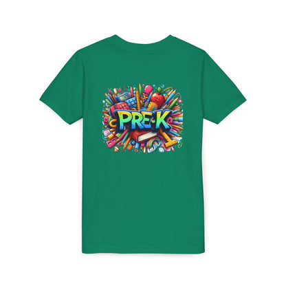 PRE-K Kids Tee — Colorful Back-to-School Pre-K Shirt for Preschoolers