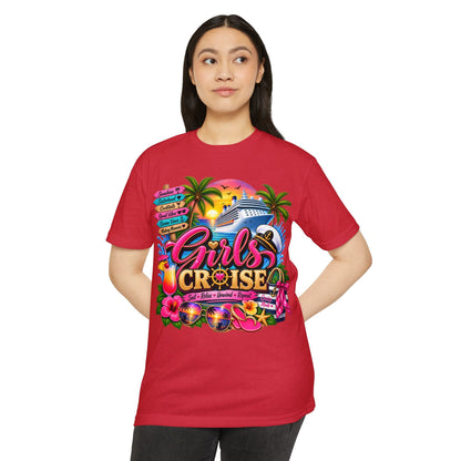 Girls Cruise T-Shirt — Tropical Bachelorette Cruise Shirt